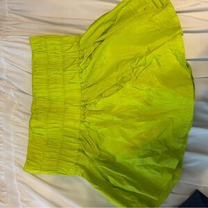 FP Movement by Free People Lime Mini Skirt